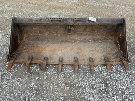 74” Skid Steer Tooth Bucket