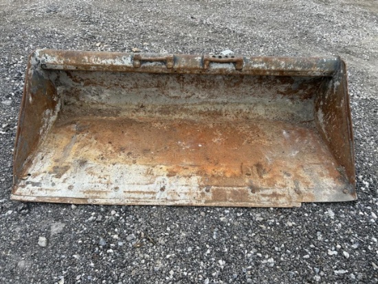 72" Smooth Skid Steer Bucket