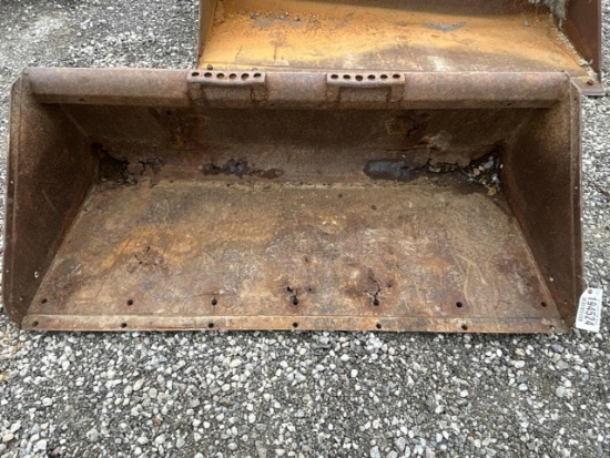 66" Smooth Edge Skid Steer Bucket