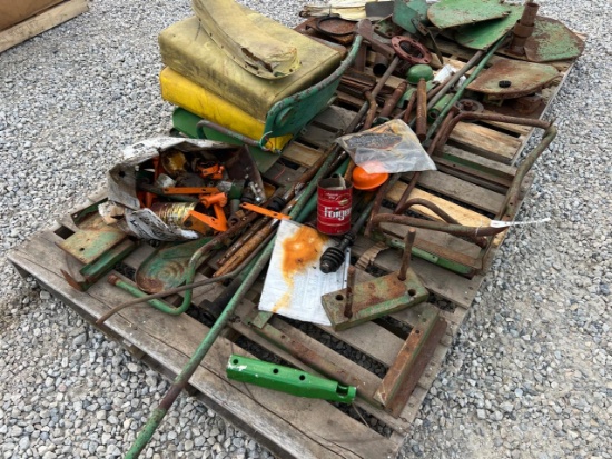 2 Pallet Lot With John Deere Seats And Misc