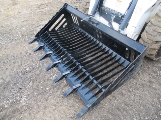 Wildcat 72" Skid Steer Skeleton Tooth Bucket