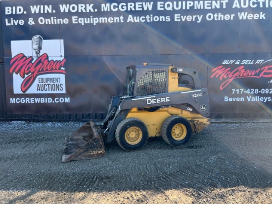 2016 John Deere 328E Skid Steer Loader