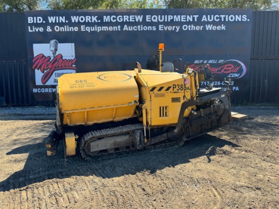 Weiler P385A Asphalt Paver