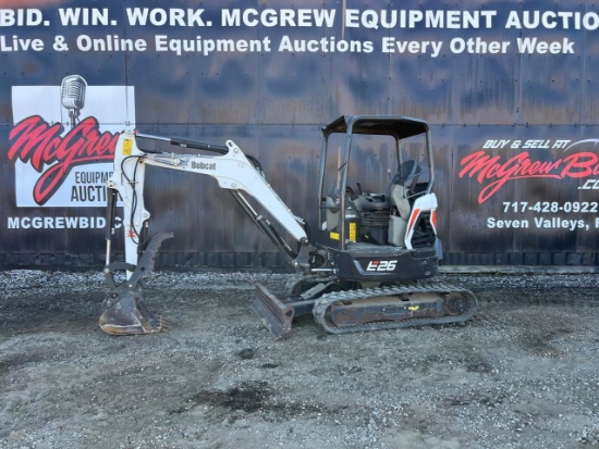 2021 Bobcat E26 Mini Excavator