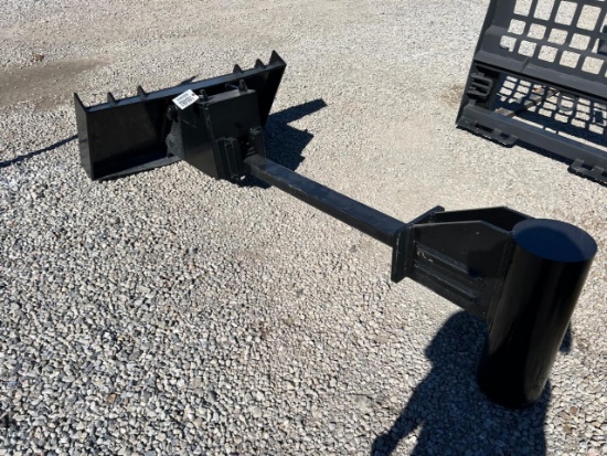 Manual Post Driver For Skid Steer Loader