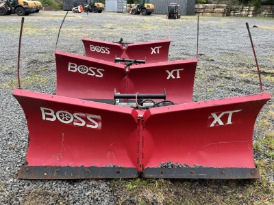 Boss 6'6" UTV Power V XT Snow Blade Wh/ Mount