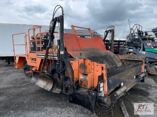 Midland SP-8 road widener, John Deere diesel engine, 7.5 ft right and left extensions, SN 405