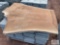 Rough cut walnut slab