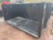 Fork mount trash bin, 8x4
