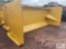 68in skid loader mount snow pusher
