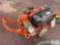 Lister suction pump with gas engine