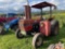 Case 385 tractor with side mount flail mower, 2 remotes