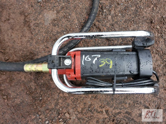 Concrete vibrator