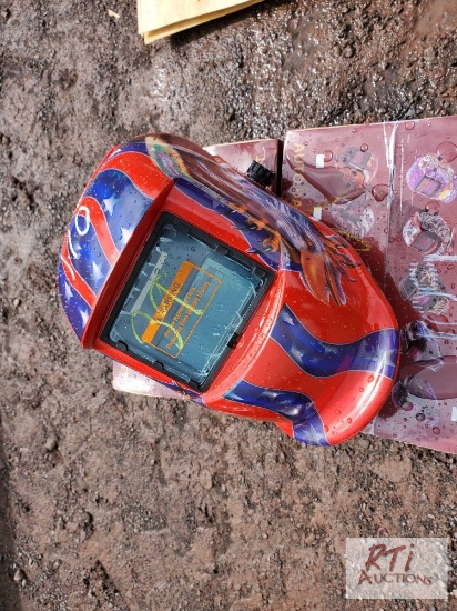 2X Auto darkening welding helmets