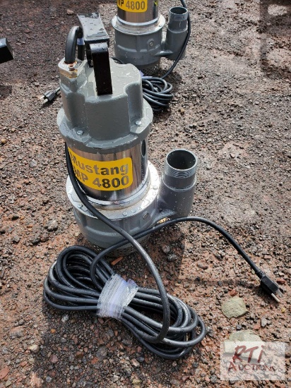 Mustang MP4800 water pump