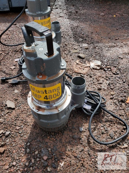 Mustang MP4800 water pump
