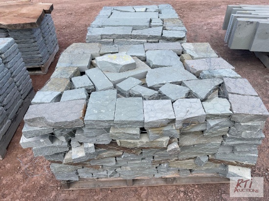 2X...Pallets of rough cut bluestone