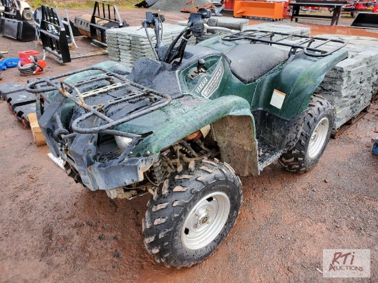 2007 Yamaha Grizzly 700FI four wheeler, automatic, not running, SN: JY4AM09Y17C013882