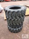 4X new 10-16.5 Turbo skid steer tires