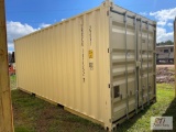 20ft shipping container, 8ft 6in interior height