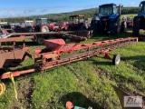 24ft rubber belt conveyor with electric motor