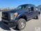 2013 Ford F-250XL extended cab pickup, 4WD, PW, PL, A/C, auxiliary switches, 133,184 miles, 415 VIN:
