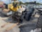 Terex 5519 telehandler, glass cab, universal mount, pallet forks, heat, 2177 hrs