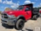 2015 Ram 5500 heavy duty 1 ton dump, gas, steel box, 4WD, PW, PL, A/C, brake controller, auxiliary