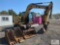 Cat 307E-2 excavator, hydraulic thumb, backfill blade, quick coupler, 4ft ditching bucket, cab,
