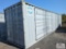 New 1 trip 8x40 steel container with 2 side double doors and double end door