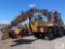 Case 1085B Cruise Air rubber tire excavator, 48in ditching bucket, THU, complete, not running - Town