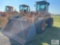 Case 721C wheel loader, ACS hydraulic coupler, GP bucket, 20.5R 25 tires, cab, heat, 5328 hrs., S/N