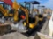 Cherry KV12 mini excavator, Briggs and Stratton engine, 0 hours, back blade, includes 2 buckets,