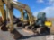 Yanmar Vio 75 excavator, cab, backfill blade, manual thumb, hydraulic quick coupler, 30in digging