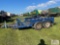 2017 Air Tow 16ft tandem axle air suspension trailer, VIN:512DF19T7HC104347