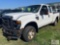 2008 Ford F250 XL extended cab pickup, 4WD, PW, PL, A/C, gas leaks, dead battery, VIN: