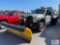 2012 Ford F-550 XL 1 ton dump, Fisher 9ft plow, 7ft steel body, Smith stainless steel slide in