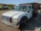 2004 Ford F-550 XL regular cab stake truck, diesel engine, 12ft body, PW, PL, A/C, 4WD, 86,268