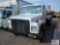 1982 International S1754 single axle flat bed truck, 12ft body, 5 speed transmission, 21,000lb GVW,