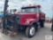 2001 Volvo single axle dump, 9ft steel body, Cummins 305 engine, Fuller RTX transmission, TMU miles,