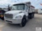 2006 Freightliner Business Class M2 single axle dump with Warren 14ft aluminum body, standard