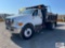 2009 Ford F750 XL single axle dump, Leadwell steel body, automatic transmission, tarp, 33,000lb GVW,