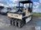 1997 Ingersoll Rand PT-125R rubber tired roller with water, 2979 hrs., has transferable