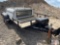2000 JB Enterprises 16ft tandem axle utility trailer, pintle hitch, VIN:457CA0F94Y1012357 -