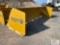 ProTech IS14L bucket mount snow pusher, missing edge and pad