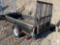 2007 Small utility trailer with mesh gate. VIN:2SWUW11A07G343372, has a transferable registraion