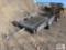 2019 Karavan utility trailer with mesh gate, single axle, 5KTUS1217KF515661, has transferable