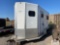 2011 Jamco tandem axle horse trailer, 2 stall, front tack room, 7,000lb GVW, VIN:...1J9BE1524BM40612