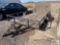 2000 International 16ft tandem axle trailer with fold up mesh gate, VIN:1ZFUF1625YB002396
