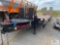 2017 Rampant Hi-Tensile backhoe trailer, air brakes, dual hydraulic jacks, 32ft, dovetail, hydraulic